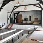 05.04.2021. Zawichost. Odnowiona remiza, w której będzie miejsce dla strażaków i sala dla amatorskiego teatru / Grażyna Szlęzak-Wójcik / Radio Kielce