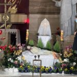 02.04.2021. Groby pańskie w Świętokrzyskiem. Parafia pw. bł Jerzego Matulewicza / Wiktor Taszłow / Radio Kielce