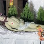 02.04.2021. Groby pańskie w Świętokrzyskiem. Parafia pw. bł Jerzego Matulewicza / Wiktor Taszłow / Radio Kielce