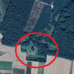 Lokalizacja folwarku Zagórze na dzisiejszej mapie / google.com