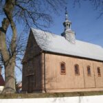 Powiat włoszczowski. Ścieżki rowerowe. Kościół w Bebelnie / Starostwo Powiatowe we Włoszczowie