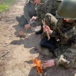 08.05.2021 Lasy golejowskie. Strzeleckie ćwiczenia / Związek Strzelecki Oddział Staszów