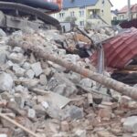 17.05.2021. Bilcza. Znalezisko w rozbieranym budynku remizy OSP / OSP w Bilczy