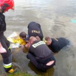 27.05.2021. Ostrowiec Św. Strażacy ratują nastoletniego chłopca / Ratownictwo Powiatu Ostrowieckiego