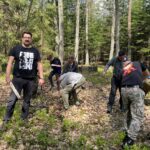 15.05.2021 Biały Ług w gminie Słupia Konecka. Poszukiwanie poległych żołnierzy Armii Krajowej / Dionizy Krawczyński / Radio Kielce