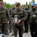 25.05.2021 Kielce - Poniatowa - Łęczna - Góra Puławska - Kielce. 2. Rajd Motocyklowy Weteranów / ppor. OT Daniel Woś / Radio Kielce