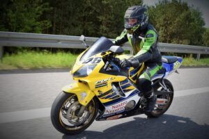 25.05.2021 Kielce - Poniatowa - Łęczna - Góra Puławska - Kielce. 2. Rajd Motocyklowy Weteranów / ppor. OT Daniel Woś / Radio Kielce