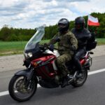 25.05.2021 Kielce - Poniatowa - Łęczna - Góra Puławska - Kielce. 2. Rajd Motocyklowy Weteranów / ppor. OT Daniel Woś / Radio Kielce