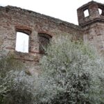 02.05.2021. Podzamcze Piekoszowskie. Ruiny pałacu Tarłów / Marcin Marszałek / Radio Kielce