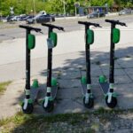 21.05.2021. Kielce. Hulajnogi firmy Lime / Marcin Marszałek / Radio Kielce