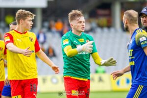 29.05. 2021. Kielce. 32. kolejka Fortuna 1 Ligi: Korona Kielce - Arka Gdynia. Awantura w doliczonym czasie gry / Paweł Jańczyk / Fotografia Piękna