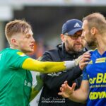 29.05. 2021. Kielce. 32. kolejka Fortuna 1 Ligi: Korona Kielce - Arka Gdynia. Awantura w doliczonym czasie gry / Paweł Jańczyk / Fotografia Piękna