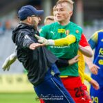 29.05. 2021. Kielce. 32. kolejka Fortuna 1 Ligi: Korona Kielce - Arka Gdynia. Awantura w doliczonym czasie gry / Paweł Jańczyk / Fotografia Piękna