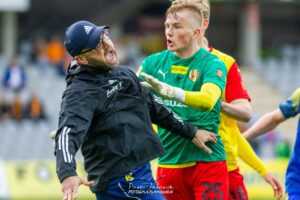 29.05. 2021. Kielce. 32. kolejka Fortuna 1 Ligi: Korona Kielce - Arka Gdynia. Awantura w doliczonym czasie gry / Paweł Jańczyk / Fotografia Piękna