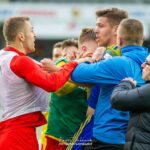 29.05. 2021. Kielce. 32. kolejka Fortuna 1 Ligi: Korona Kielce - Arka Gdynia. Awantura w doliczonym czasie gry / Paweł Jańczyk / Fotografia Piękna