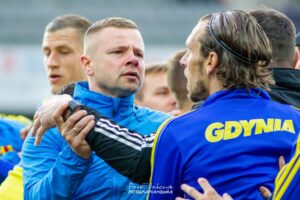 29.05. 2021. Kielce. 32. kolejka Fortuna 1 Ligi: Korona Kielce - Arka Gdynia. Awantura w doliczonym czasie gry / Paweł Jańczyk / Fotografia Piękna