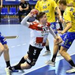 14.05.2021. Głogów. 23. kolejka PGNiG Superligi Chrobry Głogów - Łomża Vive Kielce / PAP/Maciej Kulczyński