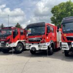 25.05.2021. Sandomierz. Powiatowe uroczystości z okazji Dnia Strażaka / Grażyna Szlęzak-Wójcik / Radio Kielce