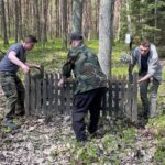 15.05.2021 Biały Ług w gminie Słupia Konecka. Poszukiwanie poległych żołnierzy Armii Krajowej / Dionizy Krawczyński / Radio Kielce