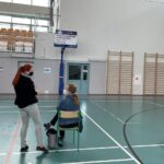 07.05.2021. Staszów. Punkt Szczepień Powszechnych / Grażyna Szlęzak-Wójcik / Radio Kielce