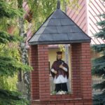 Powiat włoszczowski. Ścieżki rowerowe. Figura Św.Jana Nepomucena / Starostwo Powiatowe we Włoszczowie