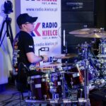 07.05.2021. Kielce. Studio Gram. Koncert zespołu RainForest / Stanisław Blinstrub / Radio Kielce