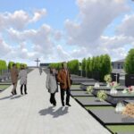 04.05.2021. Końskie. Wizualizacja nowego cmentarza komunalnego / UMiG Końskie