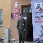 26.05.2021. Sandomierz. Wojskowe centrum rekrutacji. Na zdjęciu ppłk Artur Gołębiowski - komendant WKU w Sandomierzu / Grażyna Szlęzak-Wójcik / Radio Kielce