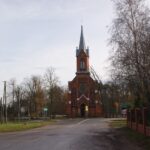 Powiat włoszczowski. Ścieżki rowerowe. Kościół w Nagłowicach / Starostwo Powiatowe we Włoszczowie