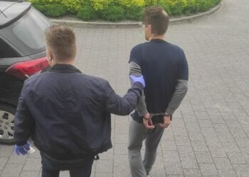 17.05.2021. Skarżysko-Kamienna. Zatrzymany obywatel Bułgarii / KPP w Skarżysku-Kamiennej