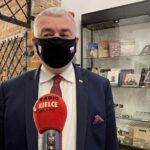 14.05.2021. Sandomierz. Na zdjęciu: Andrzej Bętkowski - marszałek województwa świętokrzyskiego / Grażyna Szlęzak-Wójcik / Radio Kielce