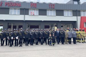 25.05.2021. Sandomierz. Powiatowe uroczystości z okazji Dnia Strażaka / Grażyna Szlęzak-Wójcik / Radio Kielce