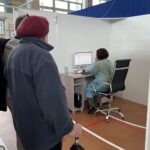 07.05.2021. Staszów. Punkt Szczepień Powszechnych / Grażyna Szlęzak-Wójcik / Radio Kielce