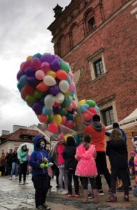 02.05.2021 Sandomierz. Zbiórka pieniędzy dla półrocznego Bartusia Przychodzkiego / mat. organizatora