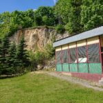 26.05.2021. Bałtów. Skwer, gdzie ma stanąć Gerard / Emilia Sitarska / Radio Kielce