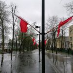 03.05.2021 Busko-Zdrój. Rocznica uchwalenia Konstytucji 3 Maja / Marta Gajda / Radio Kielce