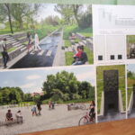 08.07.2016 Kielce. Ogłoszenie wyników konkursu na opracowanie koncepcji „Parku wodnego w dolinie Rzeki Silnicy". Wyróżnienie. / Robert Felczak / Radio Kielce