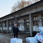 17.05.2021 Strzałków w gminie Stopnica. Inkubator przetwórstwa rolnego. Na zdjęciu Ryszard Zych - burmistrz Stopnicy / MiG Stopnica