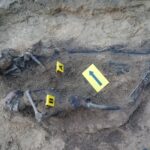 16.05.2021 Biały Ług w gminie Słupia Konecka. Odnalezione szczątki dwóch osób / Fundacja „Niezłomni"