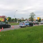 25.05.2021. Ostrowiec Św. Zderzenie pięciu aut / Emilia Sitarska / Radio Kielce