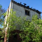 26.05.2021 Łagów. Pożar domu jednorodzinnego / Emilia Sitarska / Radio Kielce