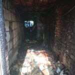 26.05.2021 Łagów. Pożar domu jednorodzinnego / Emilia Sitarska / Radio Kielce