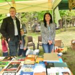 23.05.2021. Nieświn. Kiermasz charytatywny dla Małgorzaty Pocheć. Na zdjęciu (po prawej): Małgorzata Pocheć / Magdalena Galas-Klusek / Radio Kielce