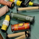 19.05.2021. Jędrzejów. Muzeum im. Przypkowskich. Kolekcja zabytkowych aparatów / Muzeum im. Przypkowskich w Jędrzejowie