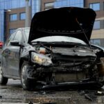 23.05.2021. Kielce. Wypadek na skrzyżowaniu al. IX Wieków Kielc i ulicy Nowy Świat / Piotr Kwaśniewski / Radio Kielce