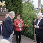 26.05.2021. Rykoszyn w gminie Piekoszów. Nabożeństwo majowe. Na zdjęciu (po prawej): poseł Krzysztof Lipiec / Marcin Marszałek / Radio Kielce