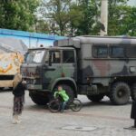 30.05.2021. Kielce. Akcja: Budzenie Sienkiewki / Michał Kita / Radio Kielce