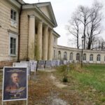 01.05.2021. Białaczów. Pałac Małachowskich. Ekspozycja przypominająca związek Stanisława Małachowskiego z ziemią konecką / Beata Kij