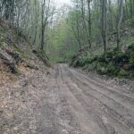 07.05.2021. Gmina Bałtów. Drogi rozjeżdżone przez auta terenowe, quady i motocrossy / Emilia Sitarska / Radio Kielce