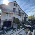 10.05.2021 Kielce. Pożar domu przy ulicy Końcowej / Wiktor Taszłow / Radio Kielce